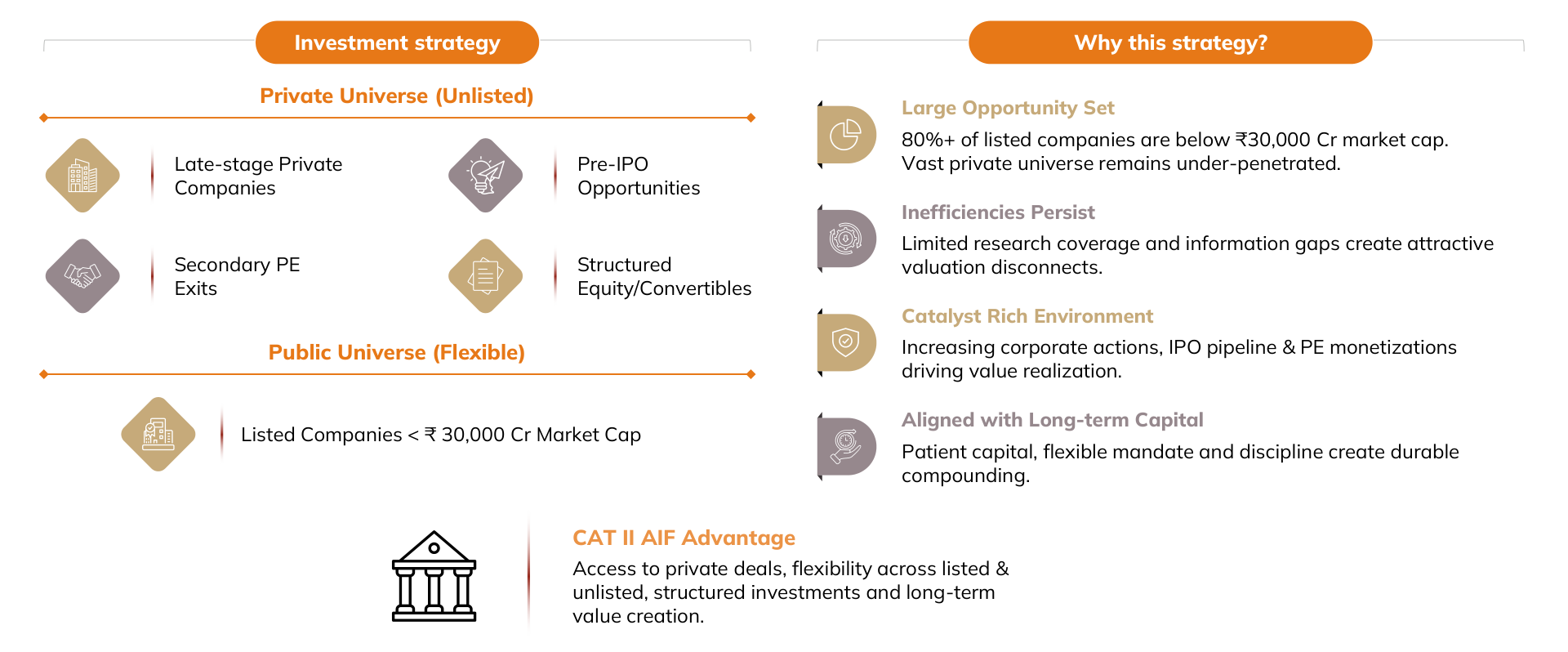 ICICI Prudential Special Opportunities Fund investment strategy across private and public universe